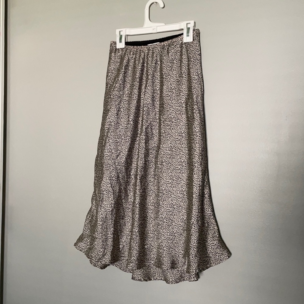 Sienna Sky Dalmatian/Leopard Print Skirt Size S